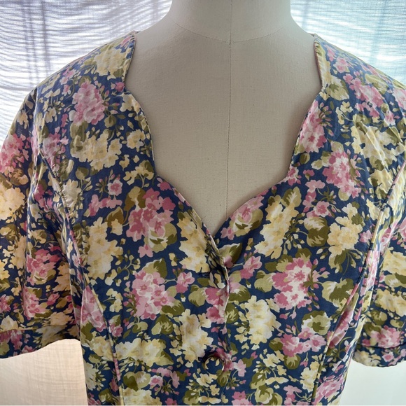 Vintage Laura Ashley Floral Dress - Picture 4 of 7